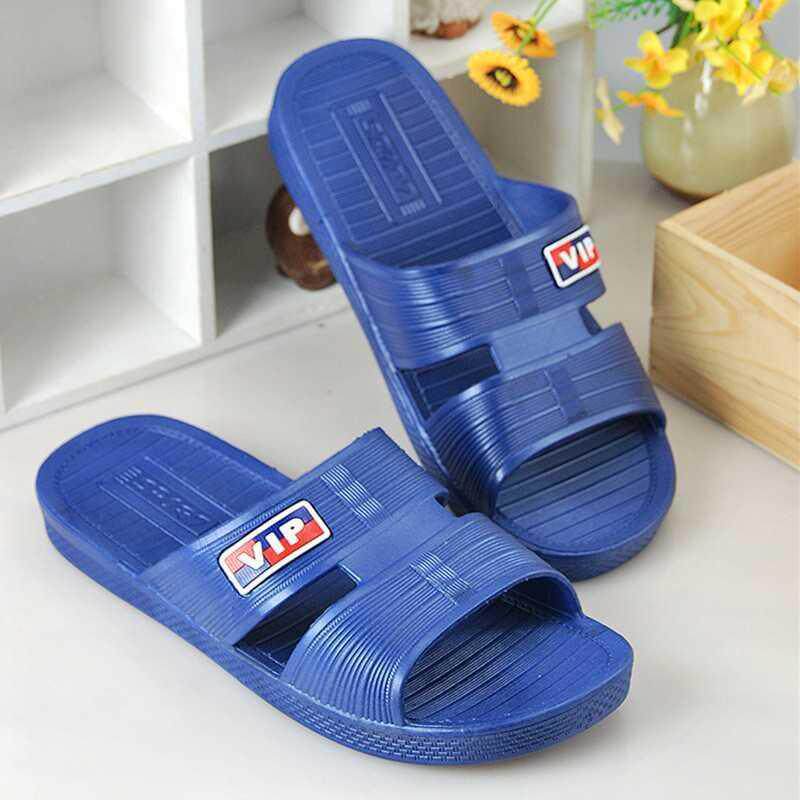 Slippers for men 44 extra large size 45 non-slip 46 fat plus size 47 summer sandals indoor home 48 bathroom one word