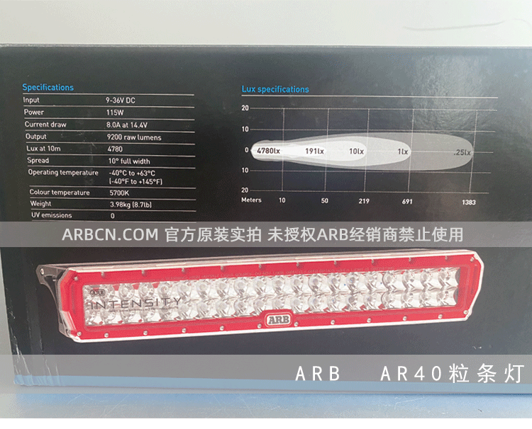 ARB 40粒行驶照明灯 【AR40】插图2