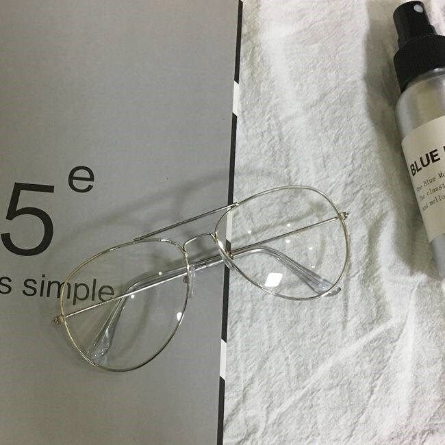 Radiation-proof myopia glasses with degree large frame clams male tide Han version retro net red identical eye frame female