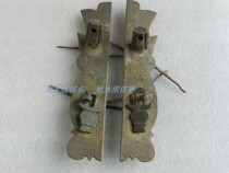 Door nose lock nose nose wear strip copper handle old copper piece old bronze piece copper handle