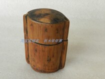 Republic of China cigarette box bamboo box old antiquities antique Miscellaneous