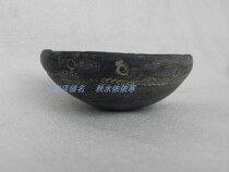 Longshan culture black pottery ancient pottery culture pieces high ancient pottery primitive stone age Dawenkou culture