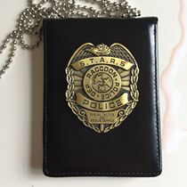 Resident evil stars umbrella umbrella metal badge ID holder card bag Game peripherals