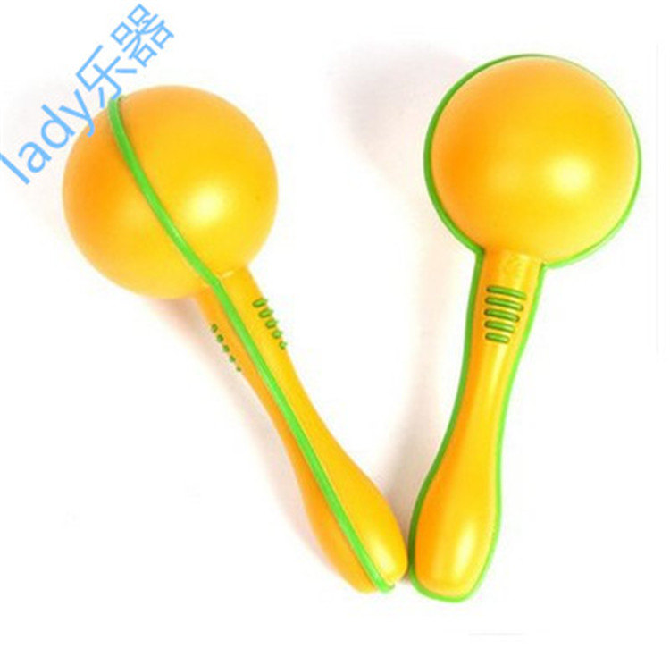 Music toy Plastic sand hammer Infant hand stick 3-10 months baby early education puzzle hearing sensory training