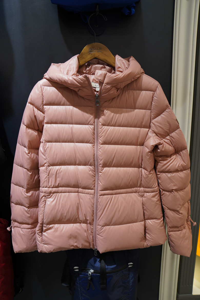 AIGLE counter domestic female WR white goose down jacket 8137195021 5022 NEBRASKA