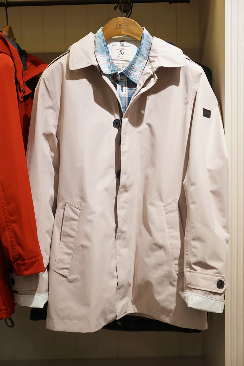 Aigle Aigao counter domestic men's GTX coat H9137 Trentmer new