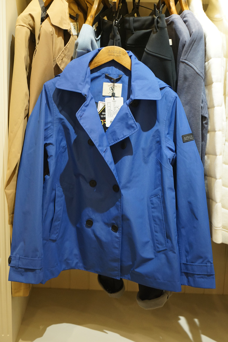 AIGLE CABINET DOMESTIC FEMALE GTX CASUAL JACKET I3552 I3555 SUCIA