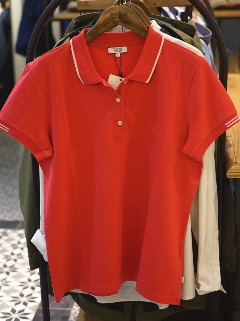 Aigle Women's Polot Shirt H3714 H3715 H3716 Rosopolo