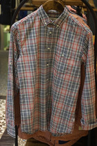 Domestic AIGLE AIGLE counter MENs CASUAL top H4335 AUNYSHIRT