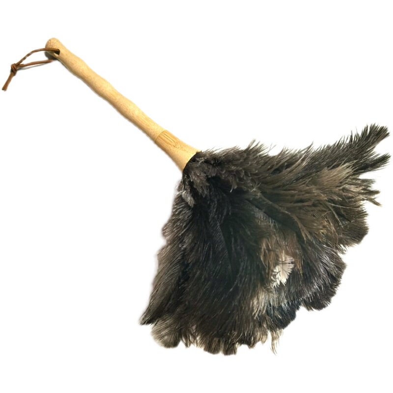 Home car not falling out of hair ostrich feathers sweep the soft bird mohair wool blanket Bogurack piano clean the textile