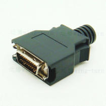 Yunteng MD20M-K-AL SCSI20pin screw plastic shell connector HPDB20 male soldering wire connector