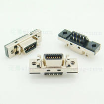 Yunteng MC14FL SCSI14-core soldering wire cable connector HPCN14 female integrated soldering wire head