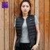 BMAI phải-có xuống vest nữ 90 màu trắng vịt xuống chạy ấm xuống áo khoác thể thao ngoài trời thoáng khí