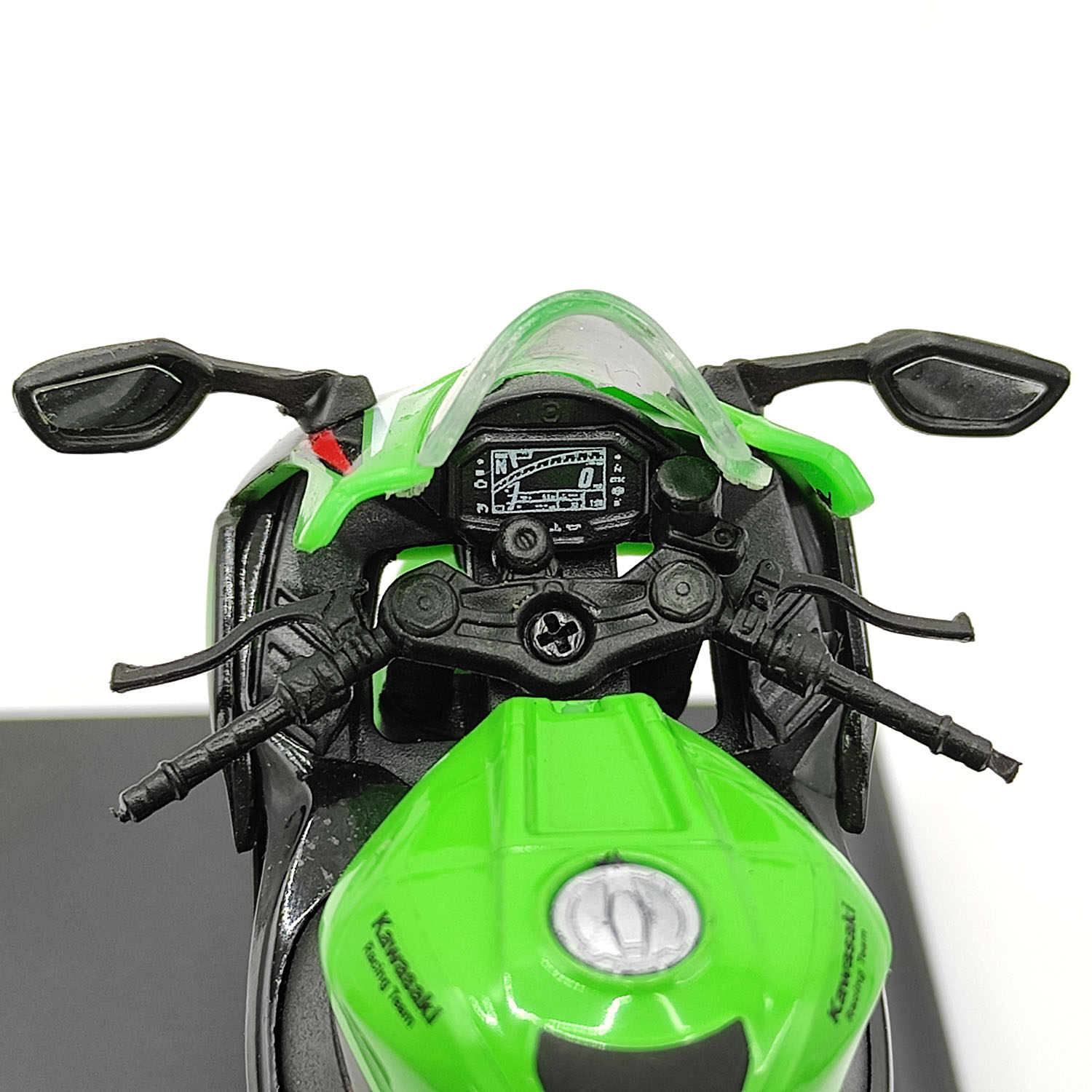 Diecast WELLY 1/18 Scale Kawasaki Ninja ZX-10R Alloy Motorcycle