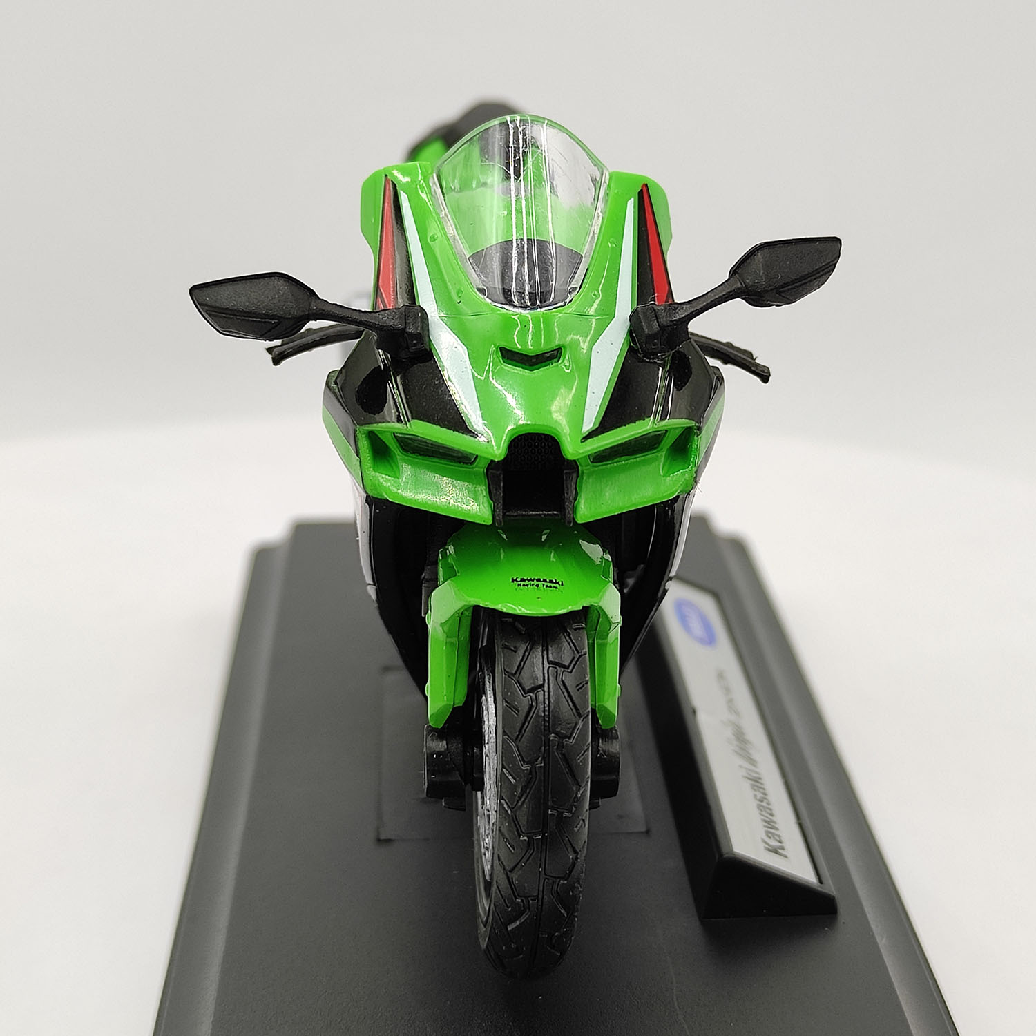 人形 SOLD    1020 Diecast WELLY 1/18 Scale Kawasaki Ninja ZX-10R Alloy Motorcycle