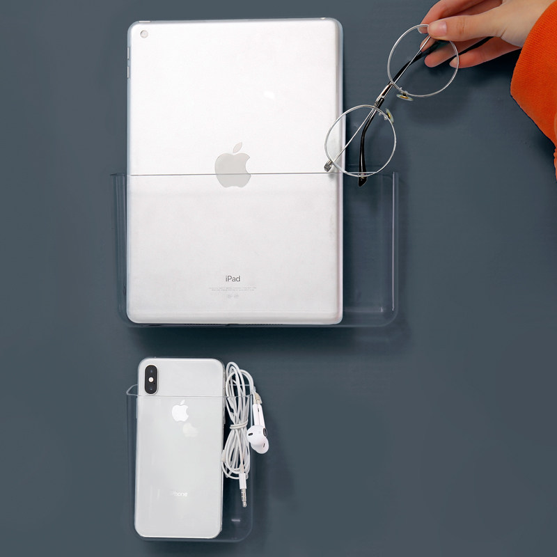 Containing box hanging wall upper shelf bedside bed upper bed Dormitory God Instrumental Sleeping room Bedside Wall Hanging Basket