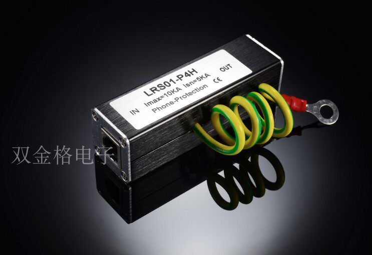 Telephone arrestor Single way RJ11 Interface ADSL Phone line Moden Arrestor Cat Lightning Protector