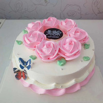 Birthday cake booking intra-city express booking door-to-door booking Linfen Anze Fushan Ji County Xiangning Daning Xi County Yonghe