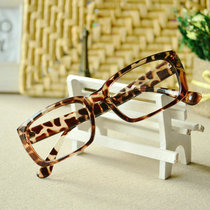 Net Red fashion BAO WEN presbyopia glasses women anti-radiation fatigue large frame HD resin lens eye protection flat lens