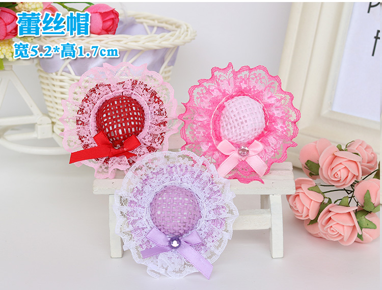 Búp bê nhầm lẫn em bé cơ thể mũ phụ kiện trang trí mũ bánh nướng khuôn DIY phụ kiện mũ nón đồ chơi bé gái