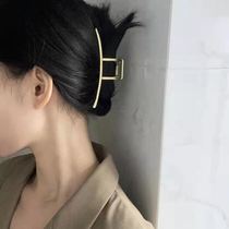 Metal Hair Clip Hair Grip Large Number Hair Large Korea Brief Elegant Temperament Disc Hair after bath Brain Spoon Hair Arrest