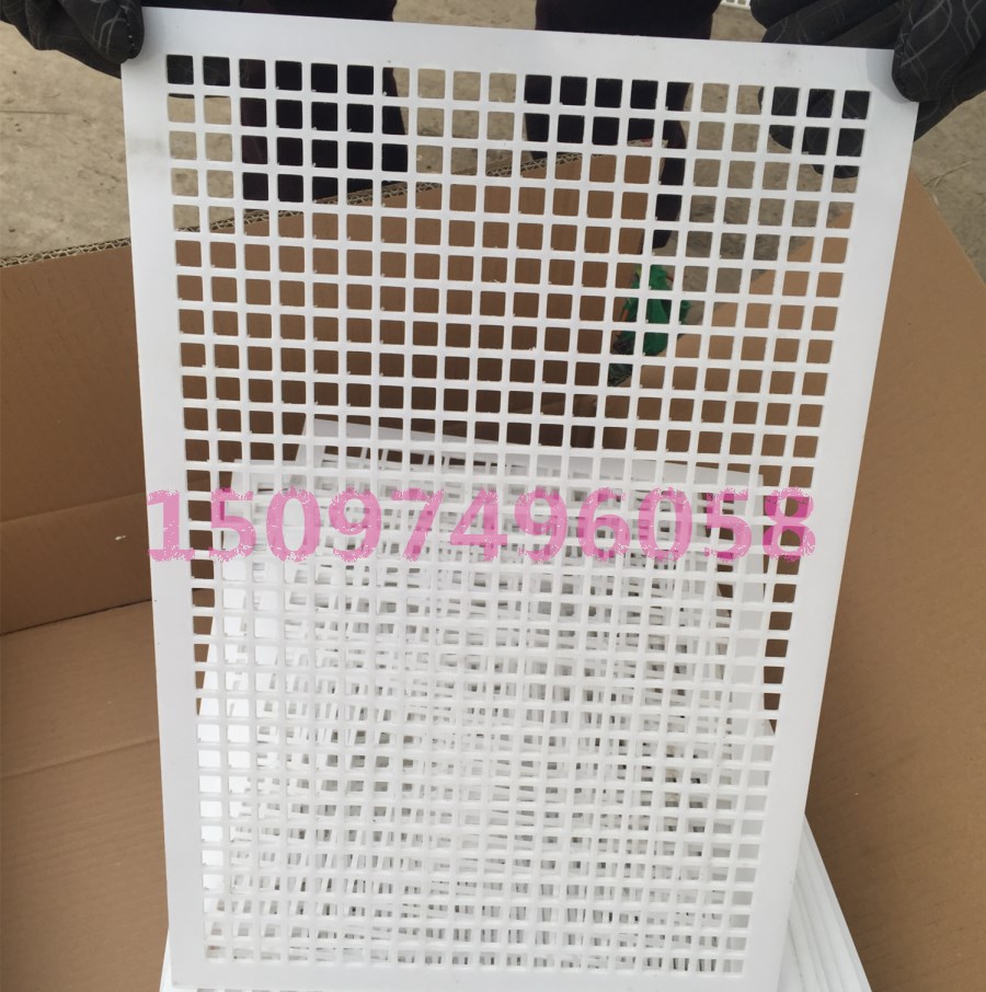 Benxi specializes in producing pe plastic punching plate pp mesh plate hole plate round hole plate to ensure new materials