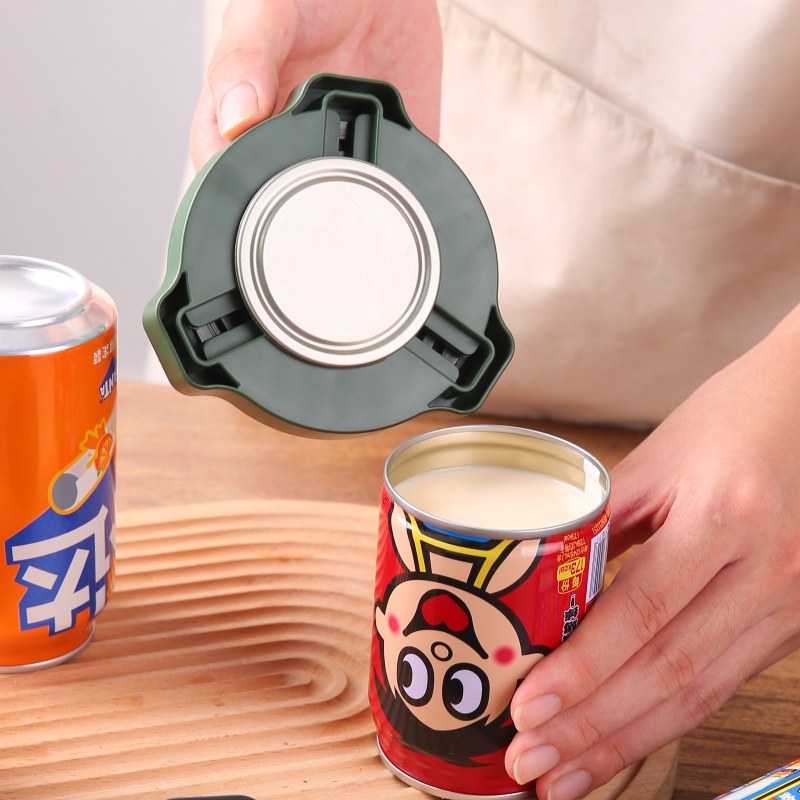 ワンザイ ミルク缶切り 缶詰フルーツ 缶ビール レッドブル 蓋開けツール 鉄ナイフ ボトルオープナー