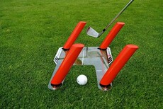 обучающее устройство для гольфа 高尔夫挥杆练习器一体挥杆教练golf三合一挥杆板室内训练withmi