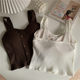 Camisole, women's inner wear, summer with chest pad, tube top, wrapping chest, beautiful back bra, chic top, basic outer wear