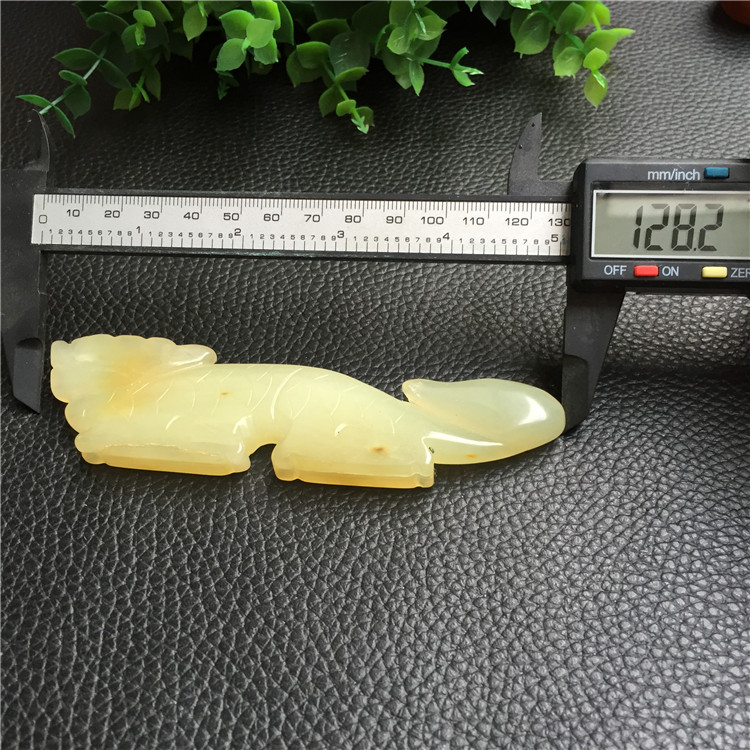 Antique Linh Tinh Ngọc Rồng Khắc Handmade Ngọc Hollow Thương Hiệu Mặt Dây Chuyền Mặt Dây Chuyền Xử Lý Cao Cổ Jade Old Jade vòng tay ngọc bích
