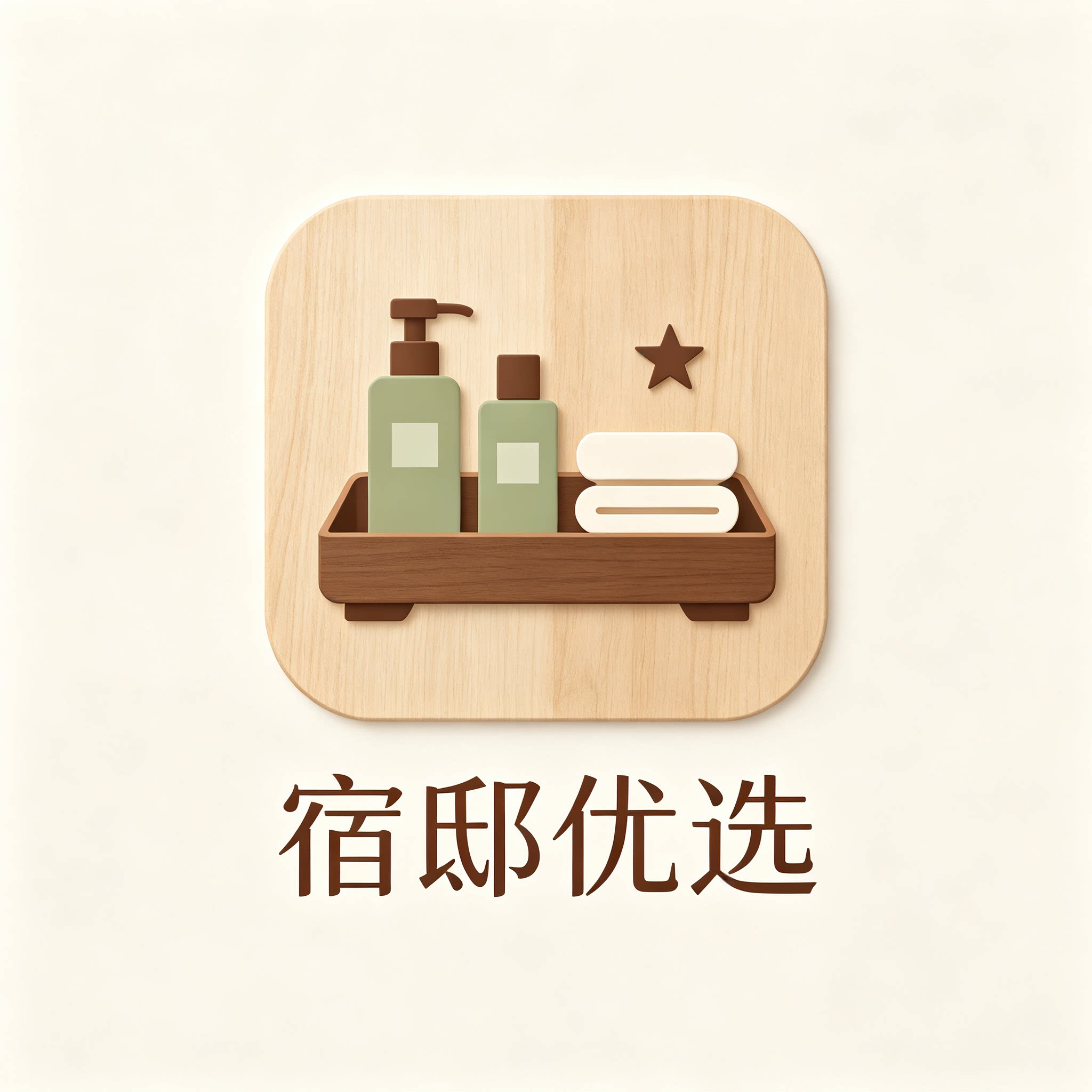 宿邸优选酒店民宿配品的LOGO