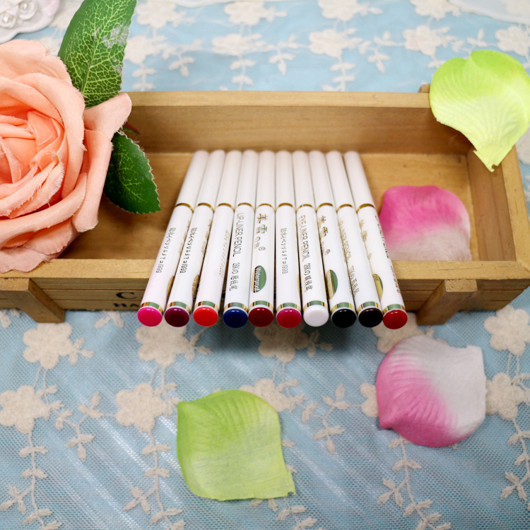9.9 tự động môi lót bút kéo dài giữ ẩm không đánh dấu matte môi không thấm nước bút chì bưởi son môi bút son bút chì 3ce