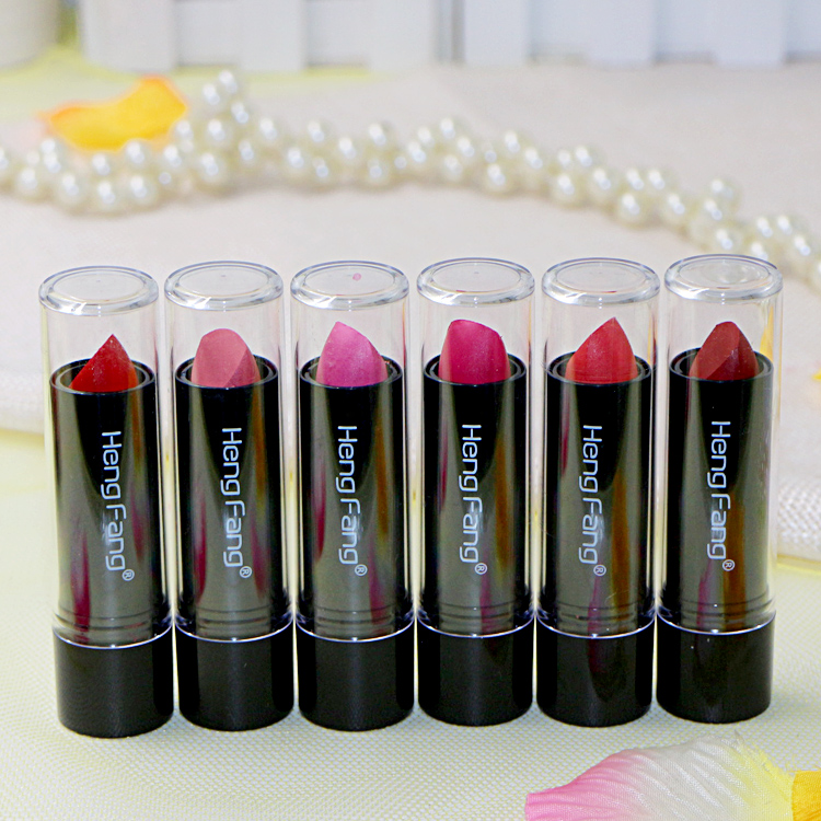 9,9 Son môi mờ giữ ẩm lâu không dễ làm mất màu bột đậu màu bưởi - Son môi a31 black rouge