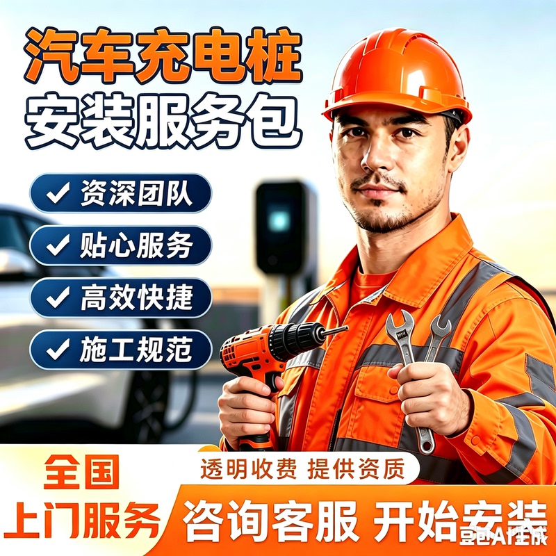 Nationwide Door-To-Door Installation of Home Car Charging Stations, 220V7Kw On-Site Service, Ac/Dc Charging Station Installation Service Nationwide Door-To-Door Installation of Home Car Charging Stations, 220V7Kw On-Site Service, Ac/Dc Charging Station Installation Service