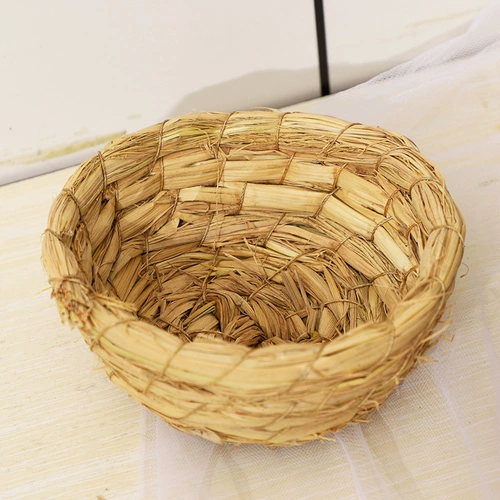 Сумка куриная трава гнездо голубь голубь Сюанфенг птиц попугай перепелы солома Специальная нижняя яичная птица украшения ландшафтные припасы