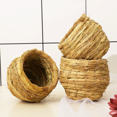 Сумка куриная трава гнездо голубь голубь Сюанфенг птиц попугай перепелы солома Специальная нижняя яичная птица украшения ландшафтные припасы