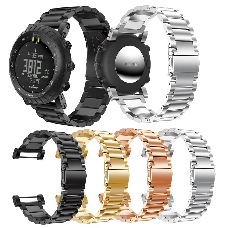Подходят для Suunto core ESSENTIAL core expedition три бисер нержавеющая сталь ремешок