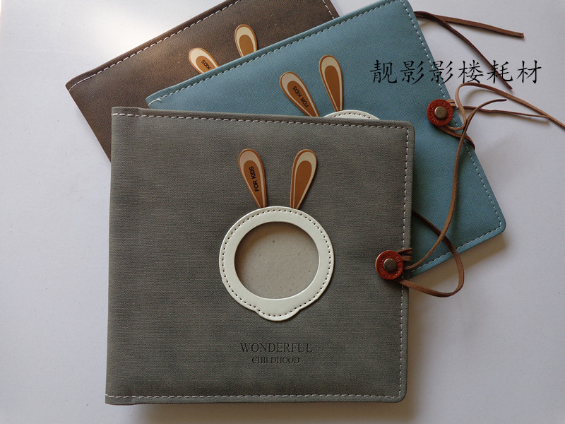 Rabbit Ear Album Cover Photo Cover Album for Children's Baby Album