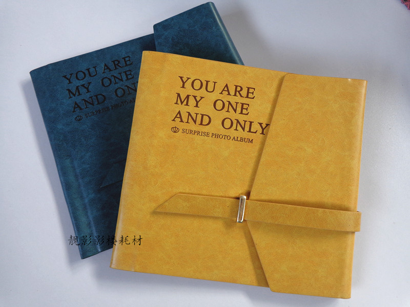 Name Children's Photo Cover Album Cover Case Leather Wedding Gallery 8 inch 10 inch Photo Material