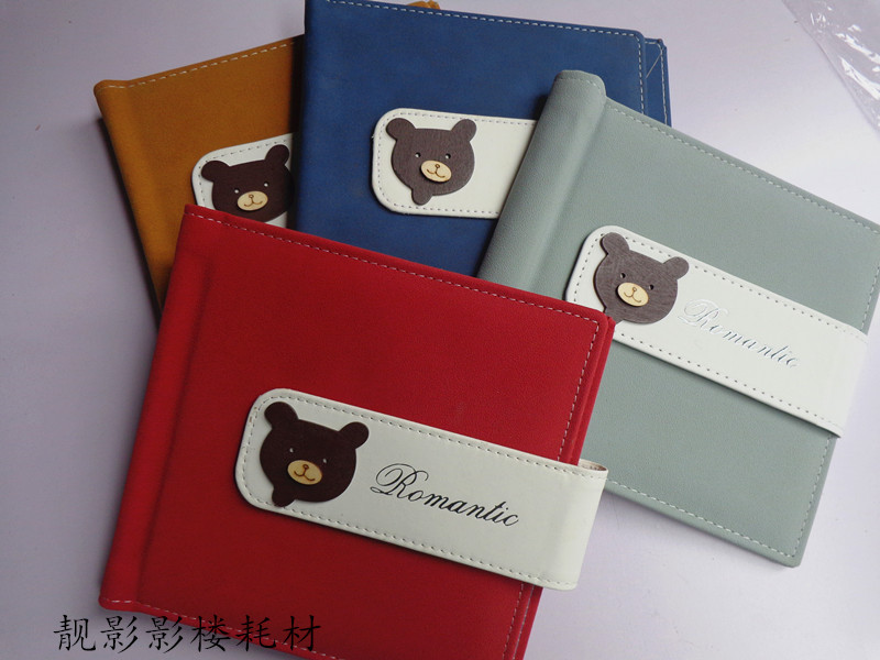 Children's album cover Album cover Baby photo book Leather square 8 inch square 10 inch album leather cover