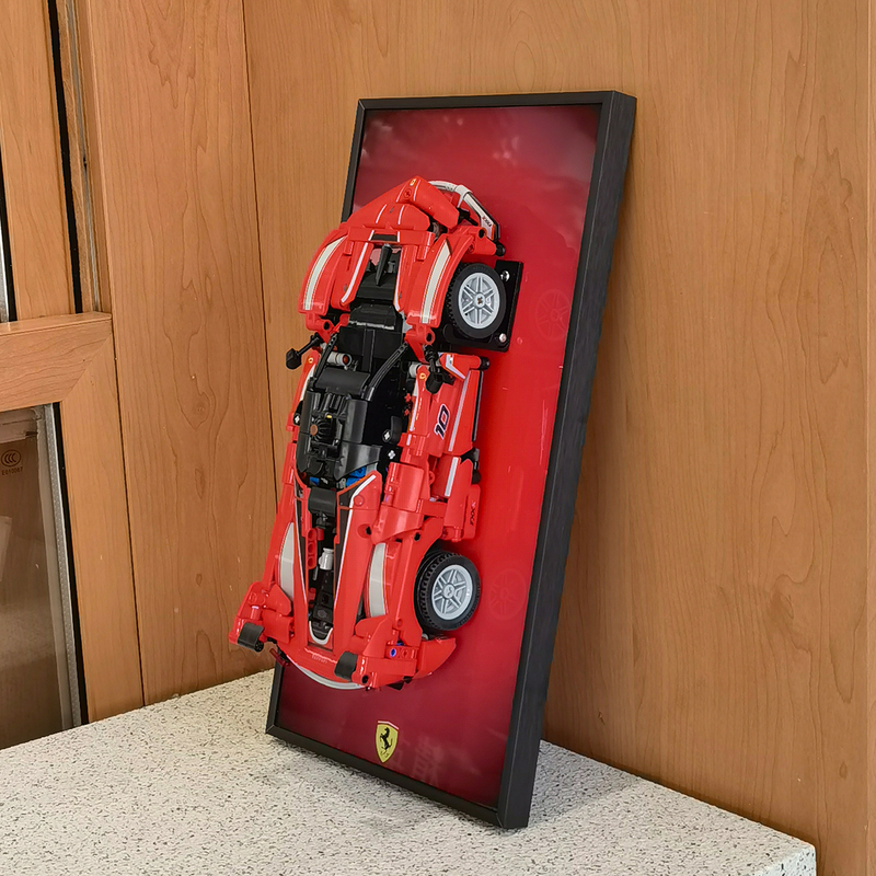 Suitable for Lego 42212 Ferrari Wall Display Aston Martin Photo Frame Ford Hanging Board Mercedes-Benz Stand