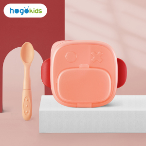 【碗勺套装】禾果婴儿吃饭辅食碗