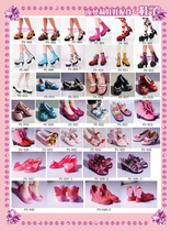 Ye Luoli Night Loli Fairy 60cm Doll Shoes Accessories Dress Up Shoes High Heels Three-point Baby Shoes