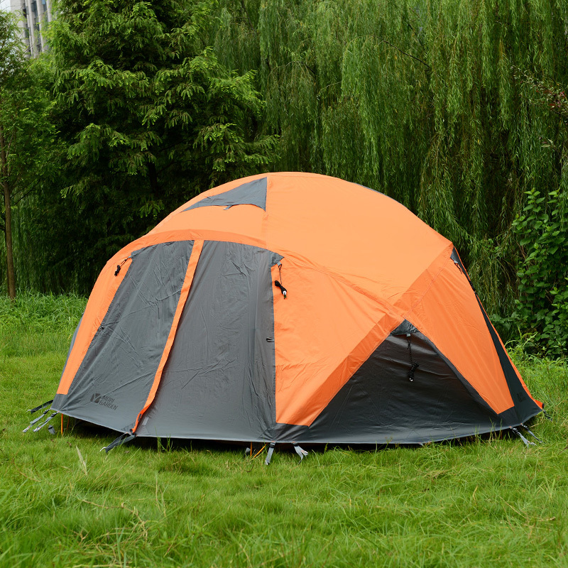 Pastoral flute tent Outdoor Four Seasons Eight on board Excursions Family Leisure Multi-People Camping High Black Forest -195