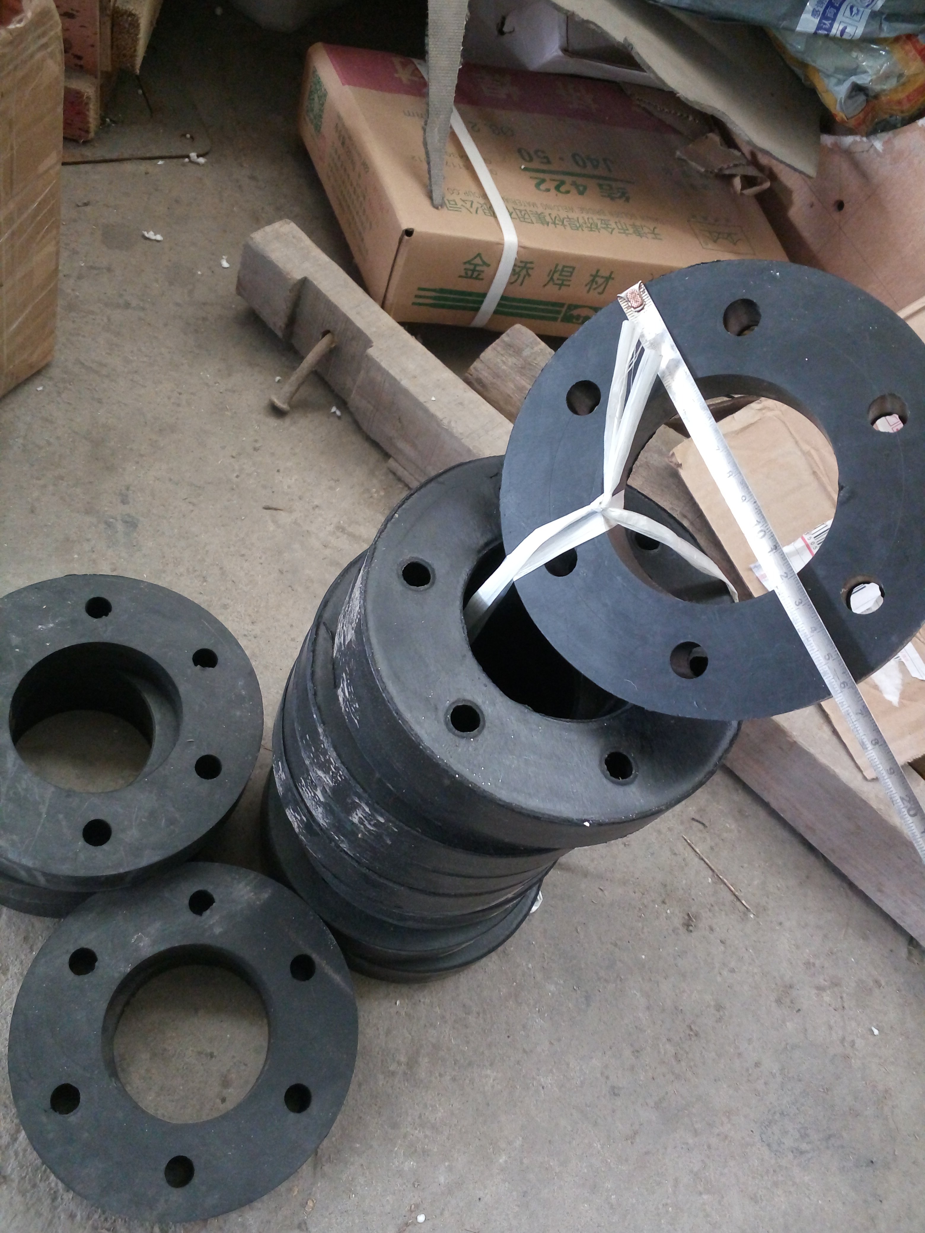 Automatic mill rubber mat grinding head grinding rubber mat Hang long mill grinding mat Jingda Weiye automatic grinding parts