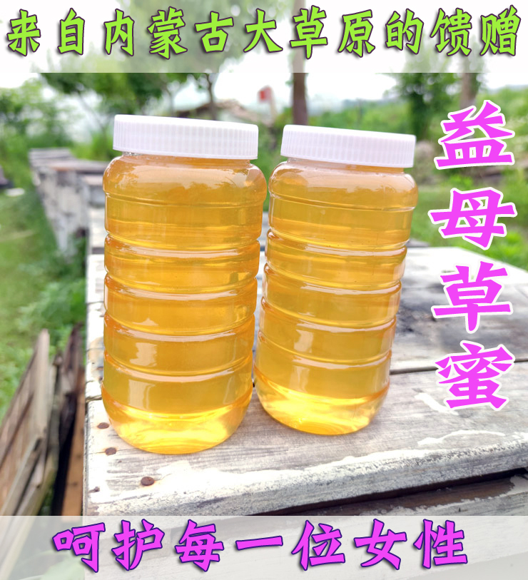2021 fresh motherwort honey natural mature mining from Inner Mongolia Great prairie not afraid of aunt's pain