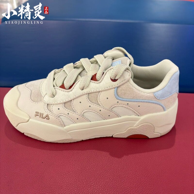 FILA 2025 winter egg bag women's new retro casual running sneakers F12W542203