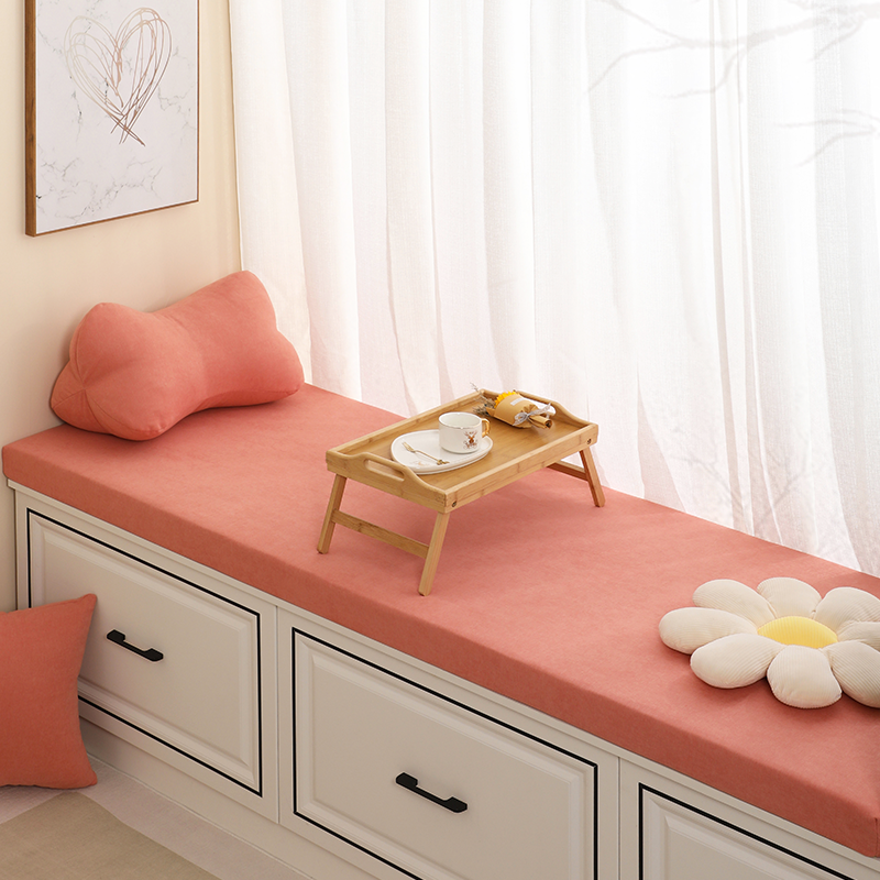 Custom Coconut Palm Latex Floating Window Cushion Window Sill Cushion cushion tatami mat minimalist Balcony Mat to do Four Seasons General