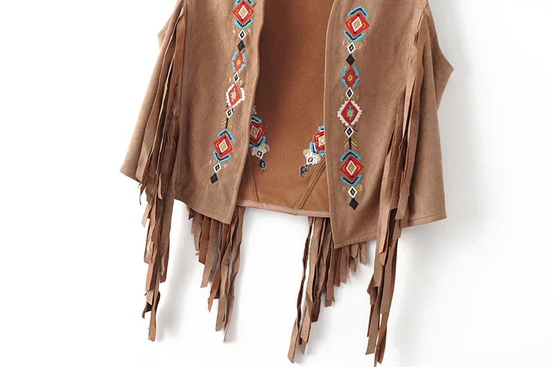 Gilet femme en Daim - Ref 3316687 Image 10