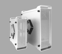 Barracuda G5 all aluminum mini chassis desktop computer game desktop chassis Unique 1U power supply small chassis